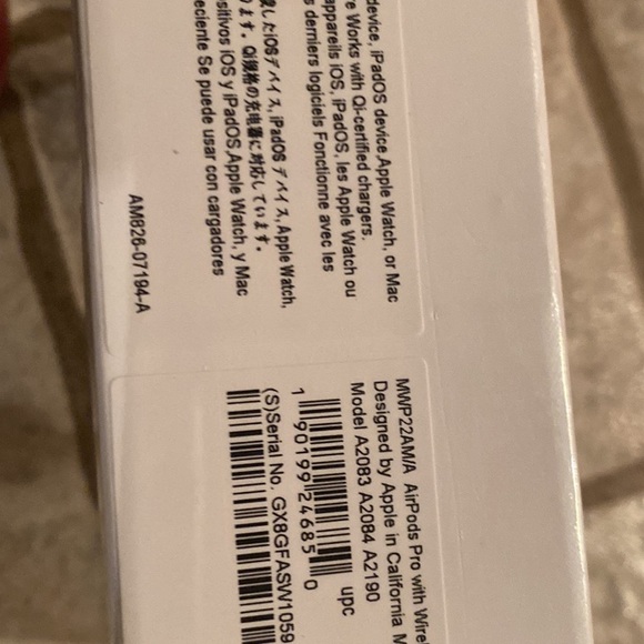 Brand new air pod pro gen 3s - Picture 3 of 3